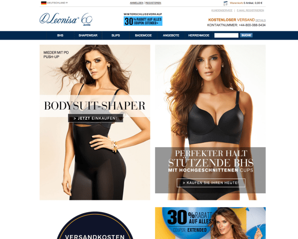leonisa germany website