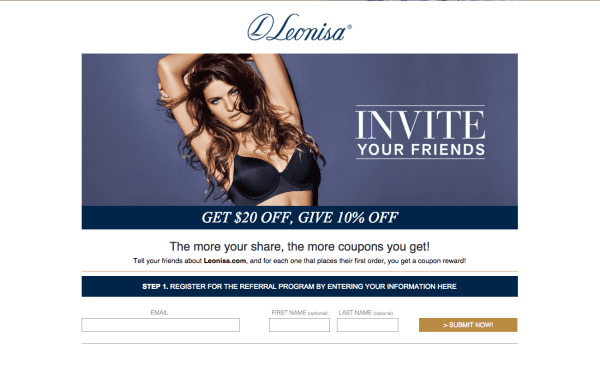 leonisa referral program
