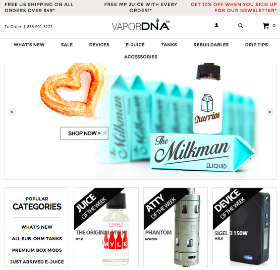 vaporDNA-site