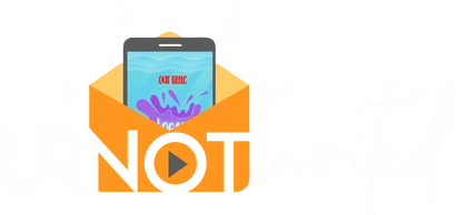 U r not invited logo