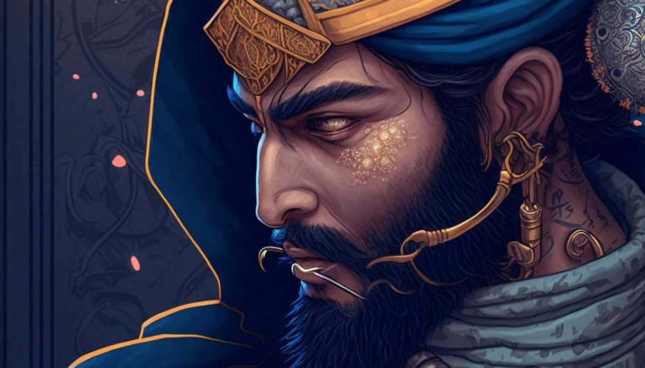 Sikh Futurism hero