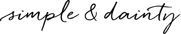 Simple & Dainty logo