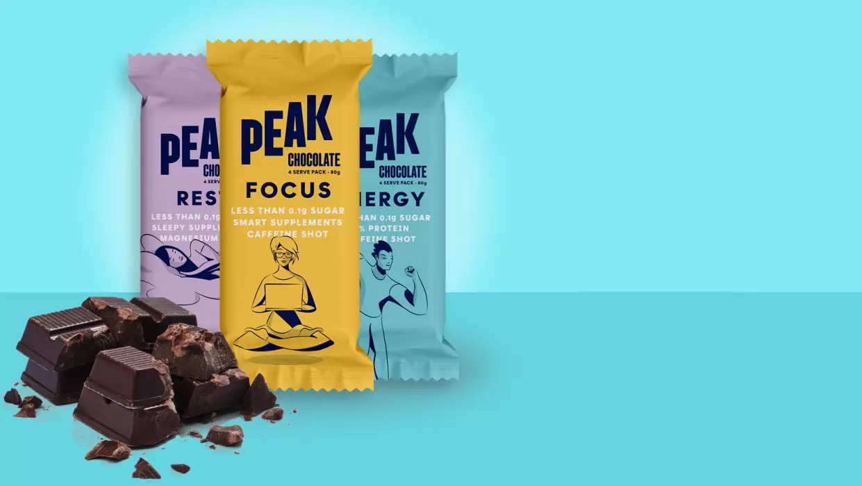 PEAK CHOCOLATE. hero