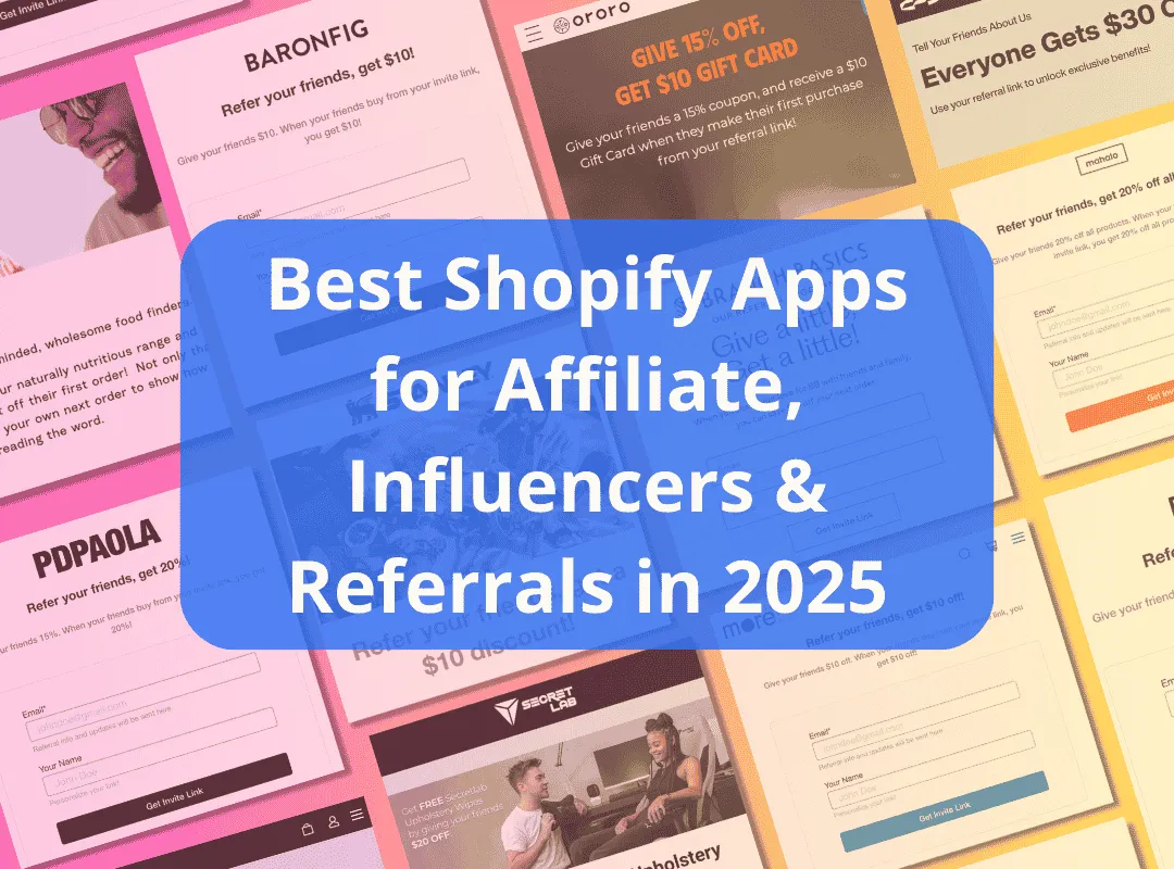 Best Shopify Affiliate Tracking Apps for Influencers & Referrals in 2026
