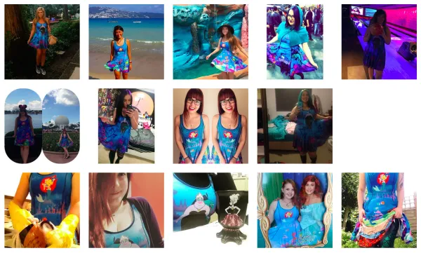Black Milk Clothing Disney Dress Customer Instagram photos UGC 