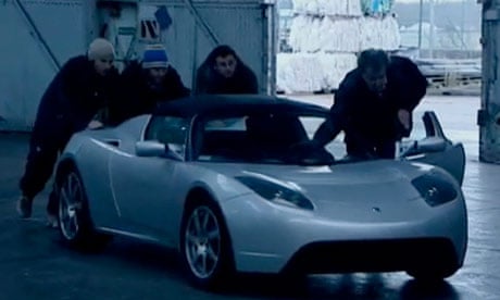 telsa roadster