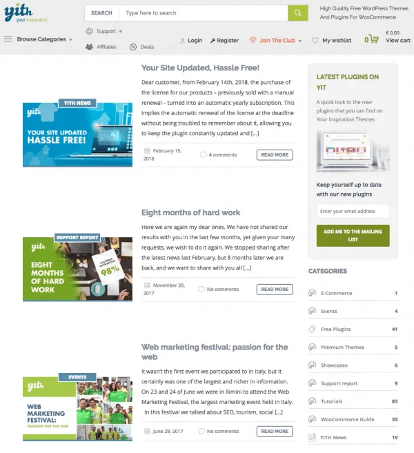 best woocommerce blogs yith themes woocommerce plugins