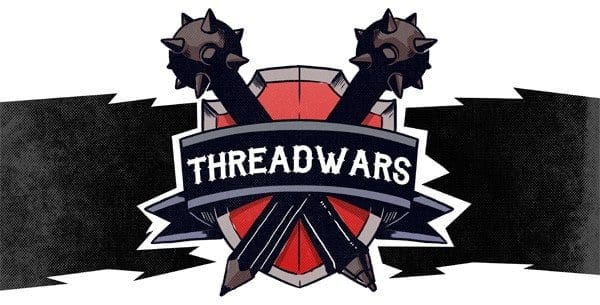 Threadwars IX logo 