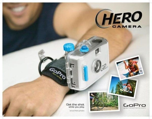 First GoPro camera HERO 