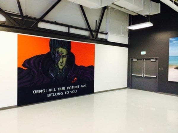 Tesla's Patent Wall (after)